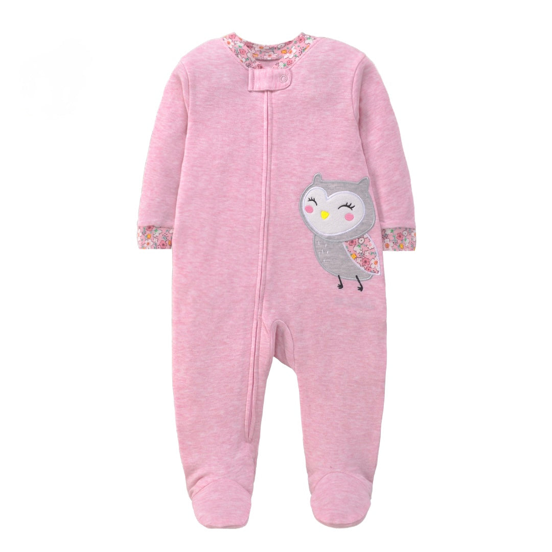 Blossom Owl Baby Pajama