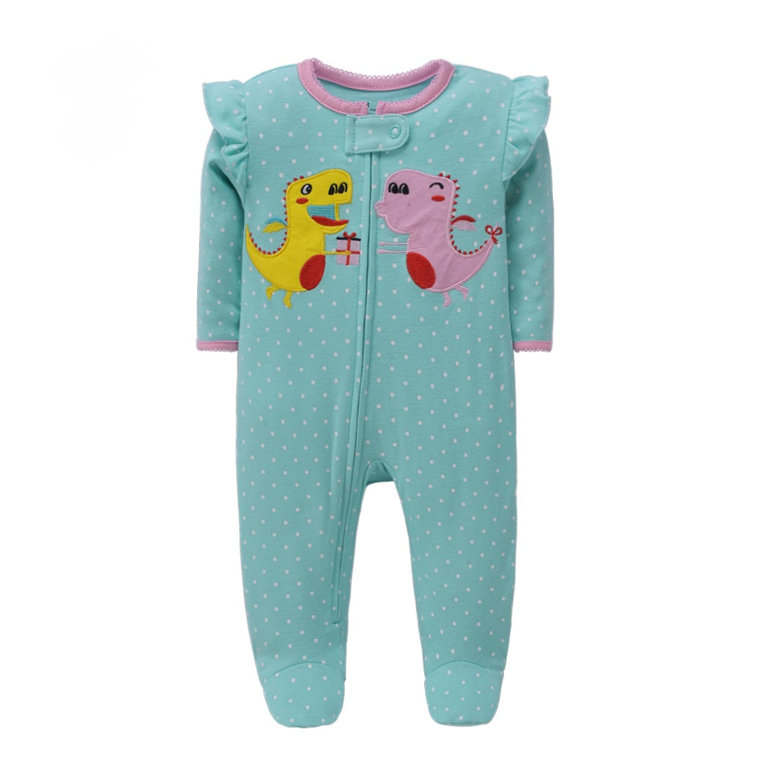 Polka Dot Dino Pajamas