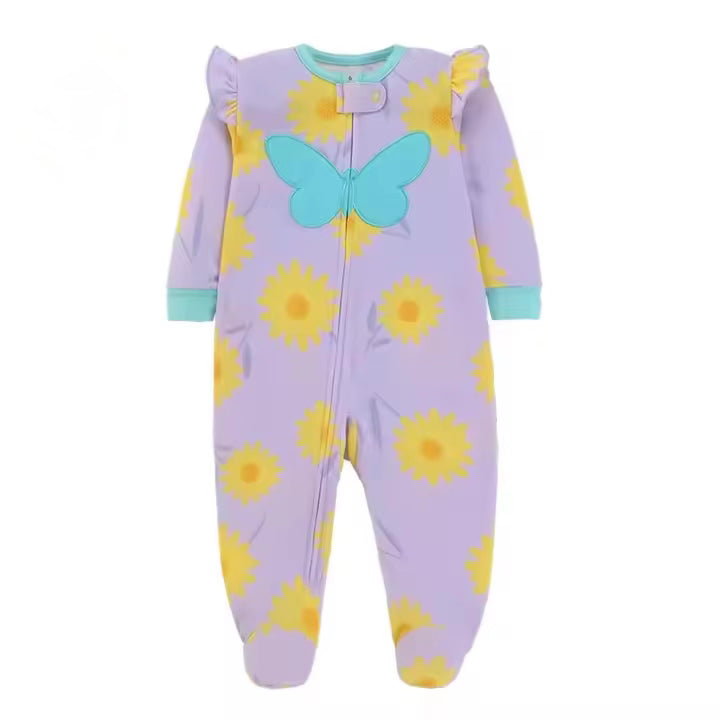 Sunflower Dream Baby Pajamas