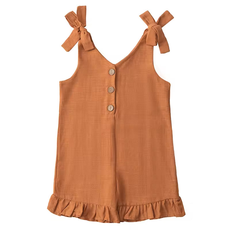 Linen Jumpsuit with knots