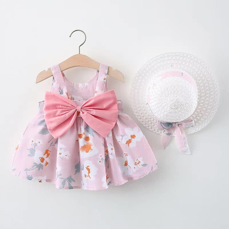 Blush Bloom Dress & Hat πΈπ