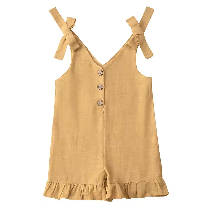 Linen Jumpsuit with knots
