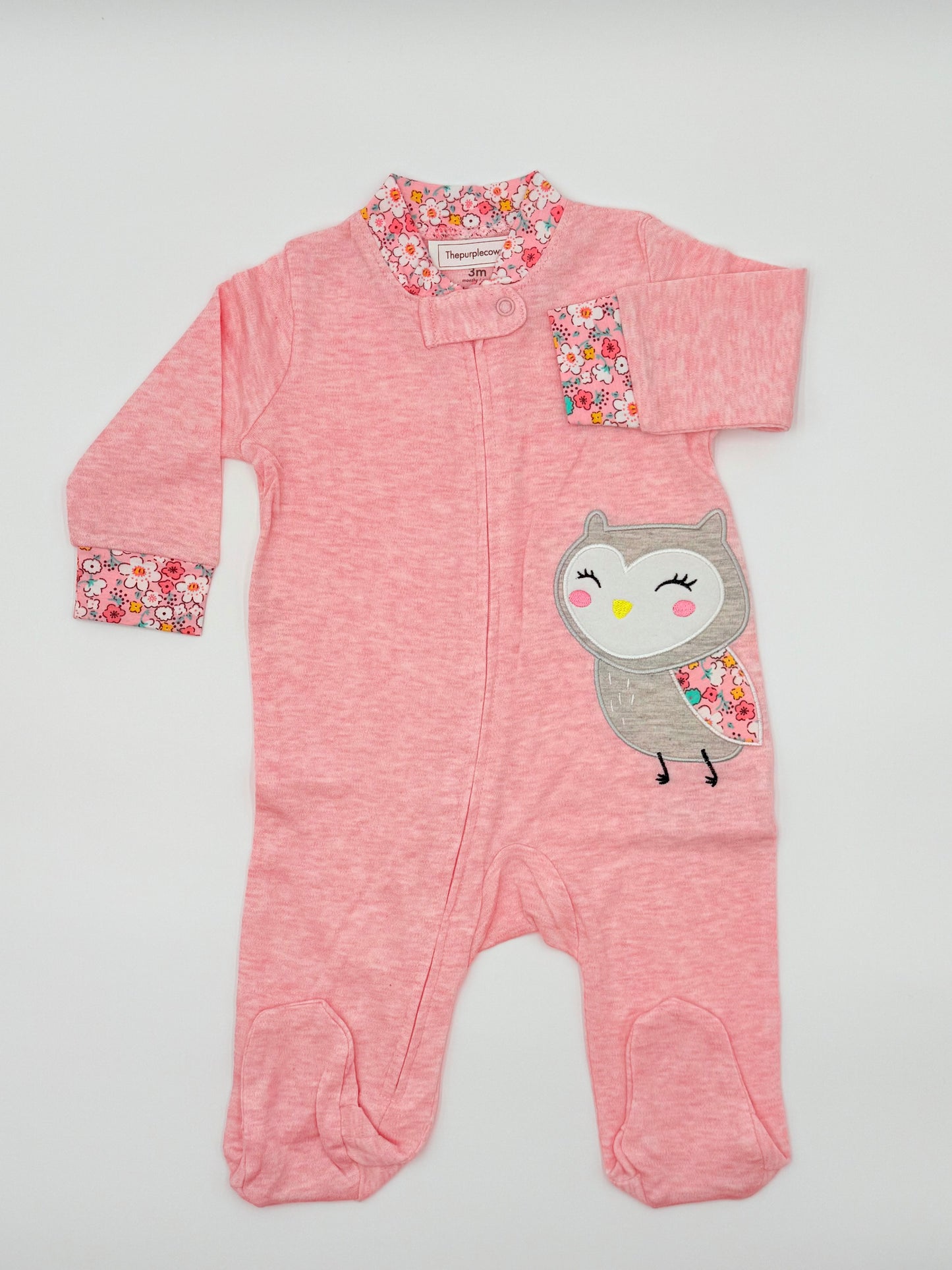 Blossom Owl Baby Pajama