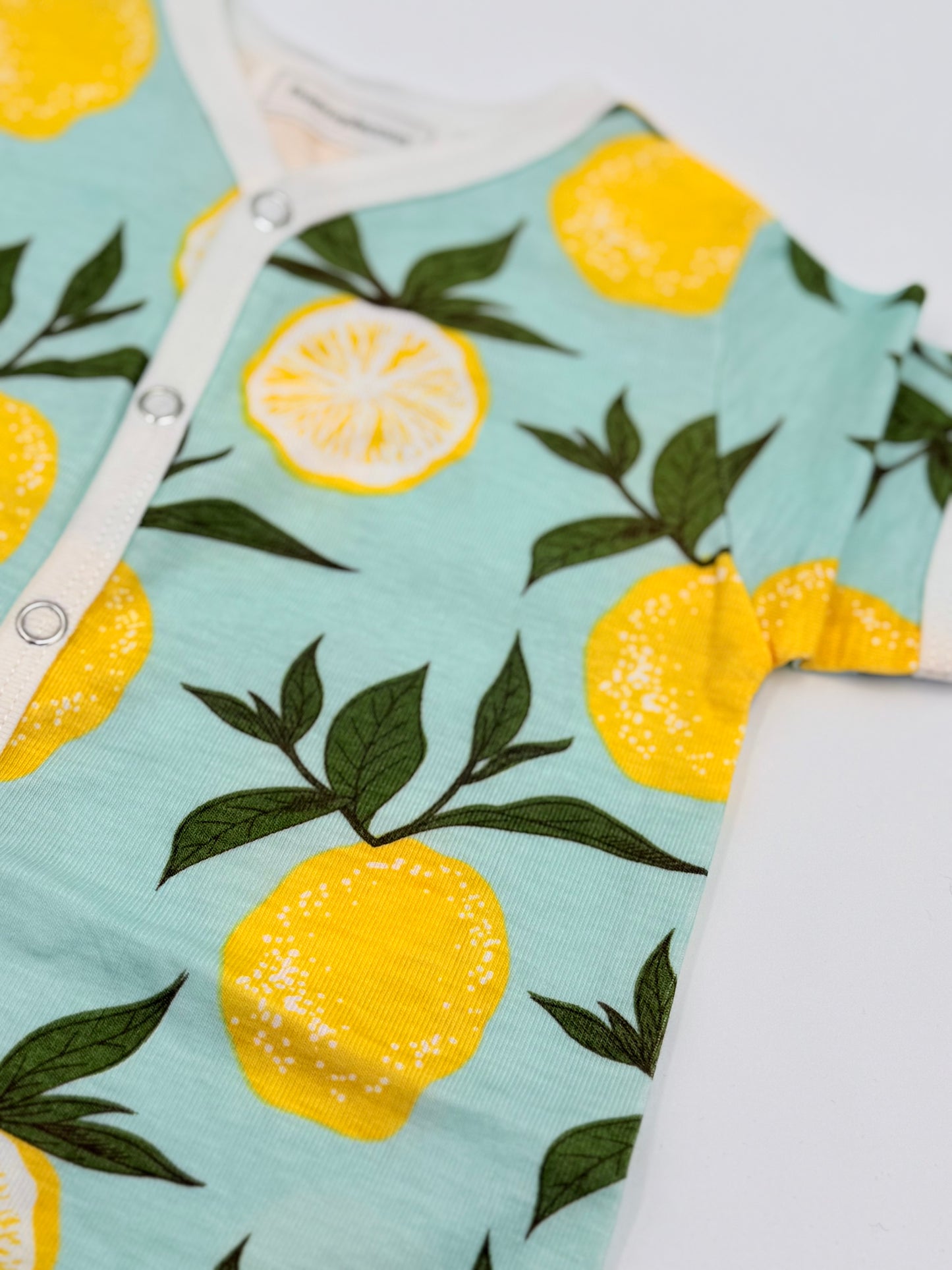 Lemon Print Romper