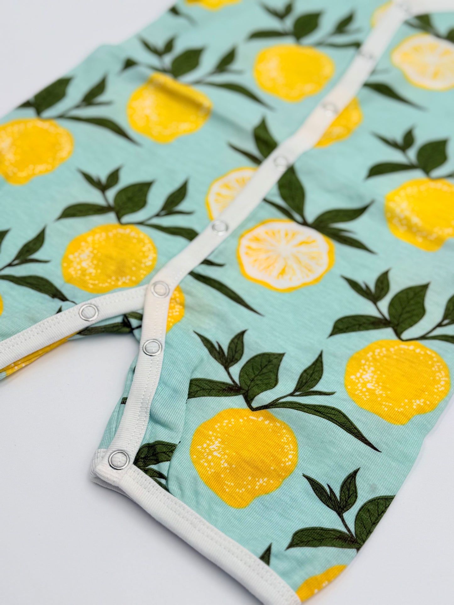 Lemon Print Romper